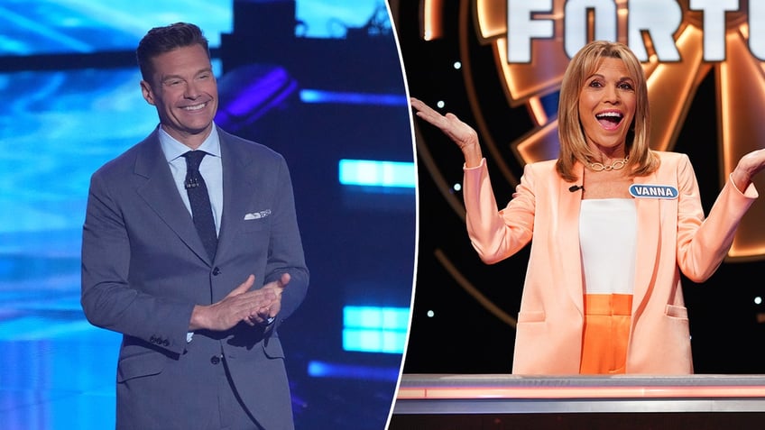 wheel of fortune co host ryan seacrest thrilled with vanna white contract renewal shes beloved