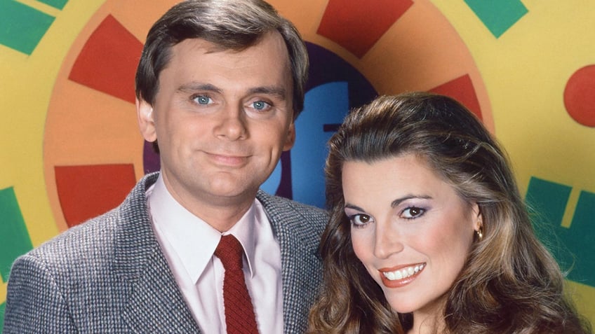 Pat Sajak and Vanna White in the 1990s