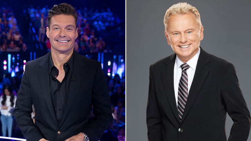 Ryan Seacrest and Pat Sajak split