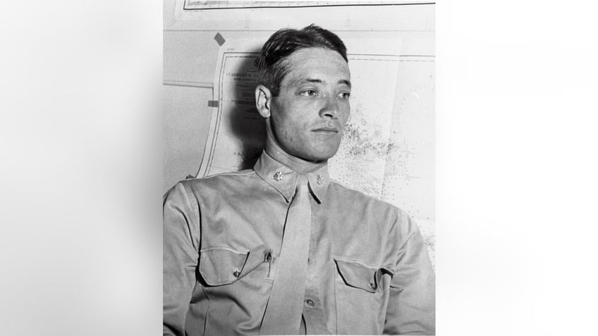 Marine aviator John L Smith