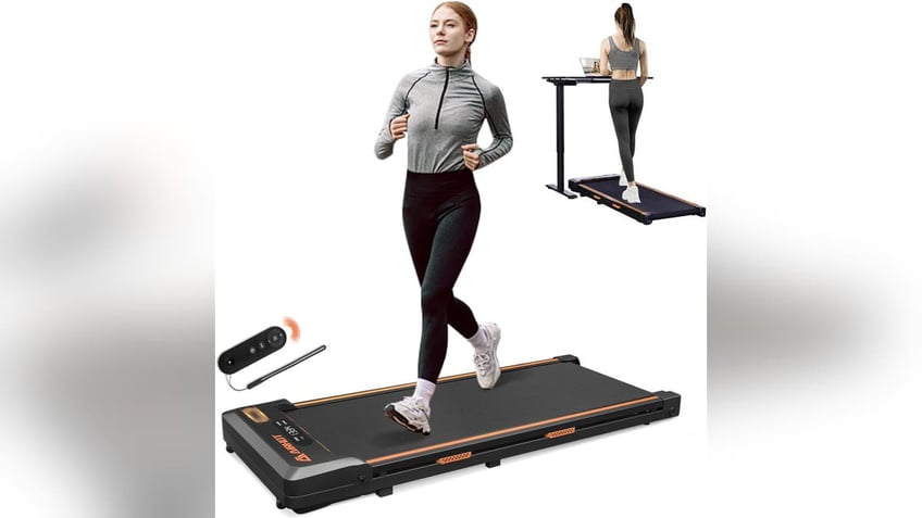 Try this compact treadmill if your space is limited.