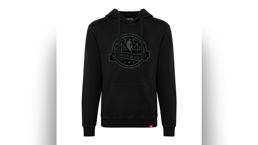 An all-black All-Star hoodie. 