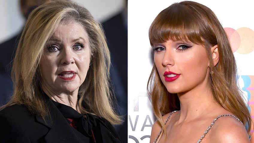 Sen. Marsha Blackburn and Taylor Swift