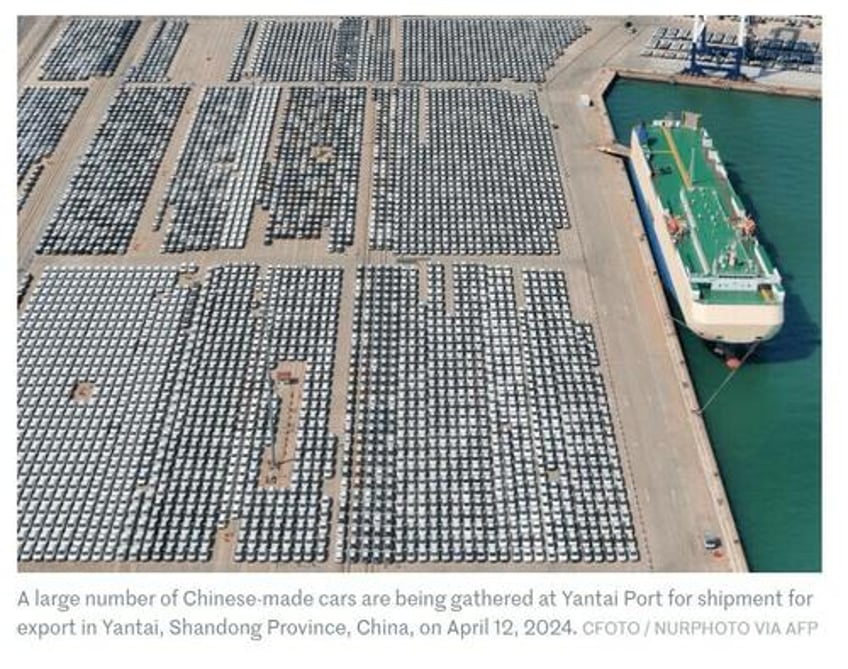 where unsold evs go to die belgiums ports drowning under glut of chinese imports