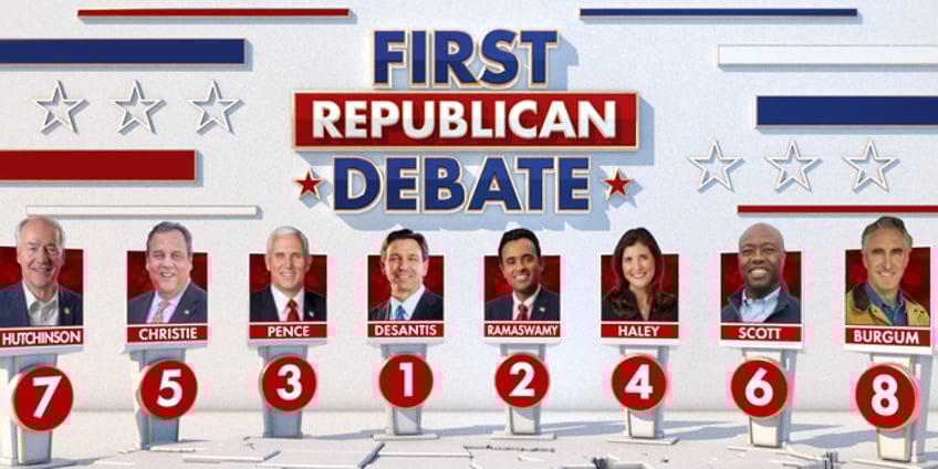 which candidates have most to gain or lose in first gop presidential debate
