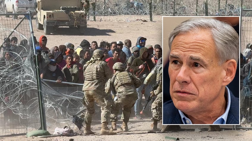 white house blames republicans texas gov abbott after migrants attack guard members storm border