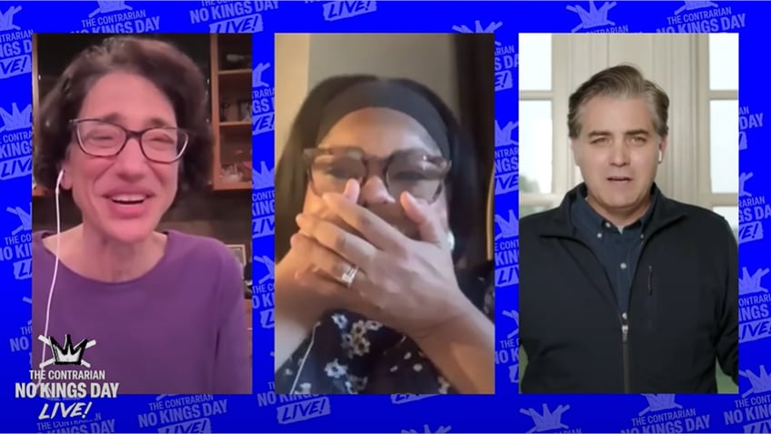 Jim Acosta makes a joke on a podcast