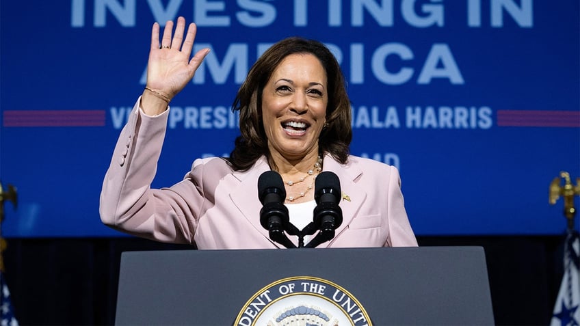 Vice President Kamala Harris closeup shot