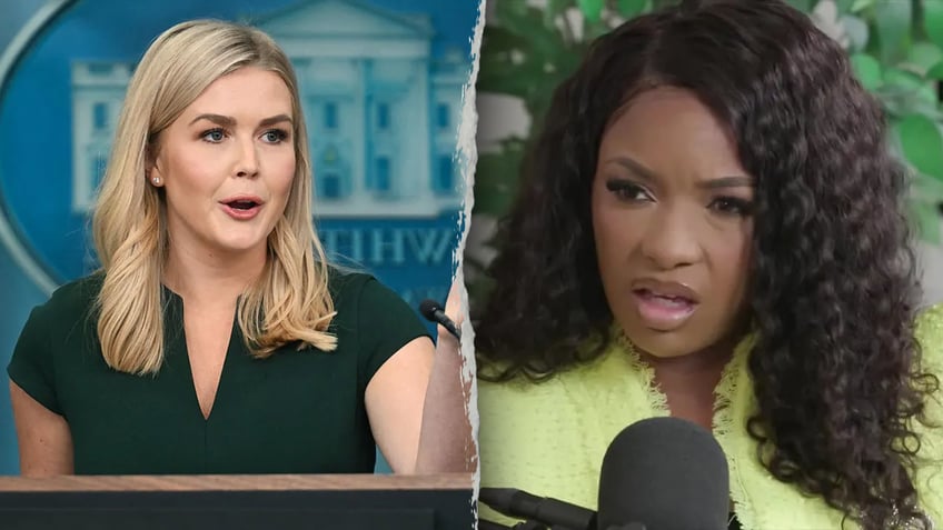 White House press secretary Karoline Leavitt clapped back against Rep. Jasmine Crockett, D-Texas, after she accused President Donald Trump supporters of being mentally ill.