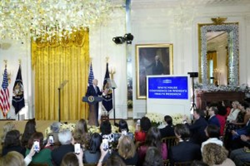 White House hosts first-ever women's health research conference