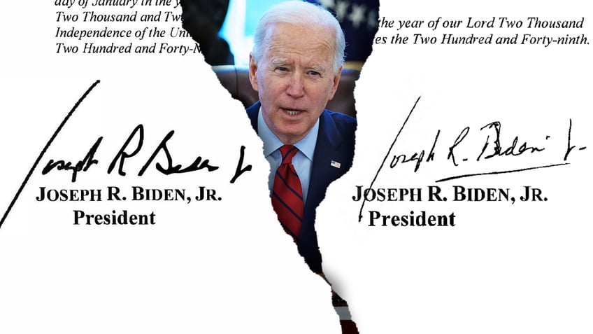 Biden signatures