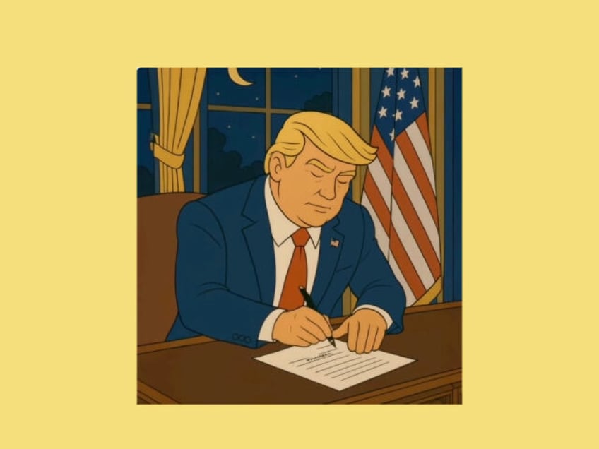 Lo-Fi Cartoon Trump