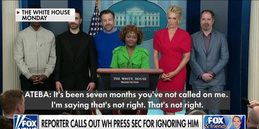 white house reporter sues karine jean pierre after losing press pass