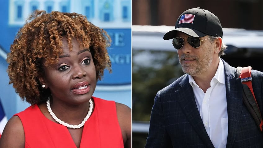 white house shuts down questions on collapse of hunter biden plea deal i dont have anything to share