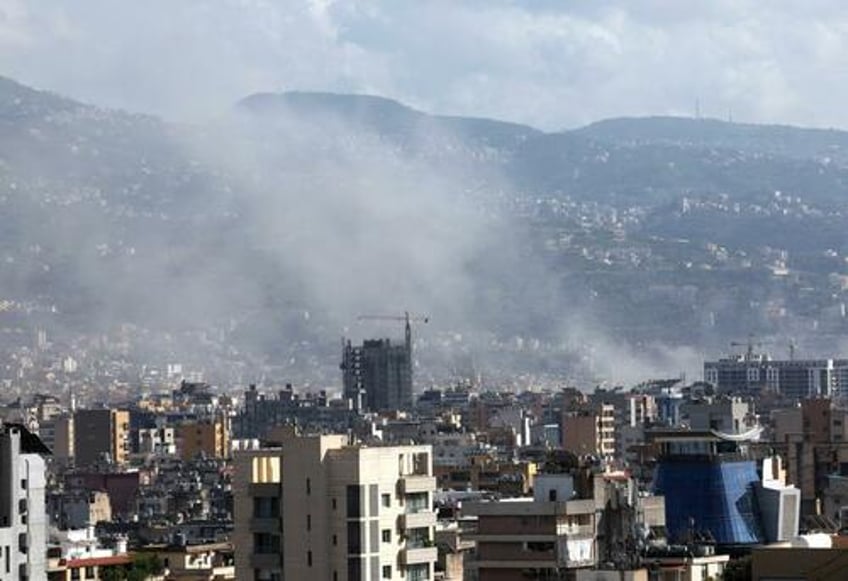 white house urges all americans to flee lebanon as 3rd israeli strike rocks beirut