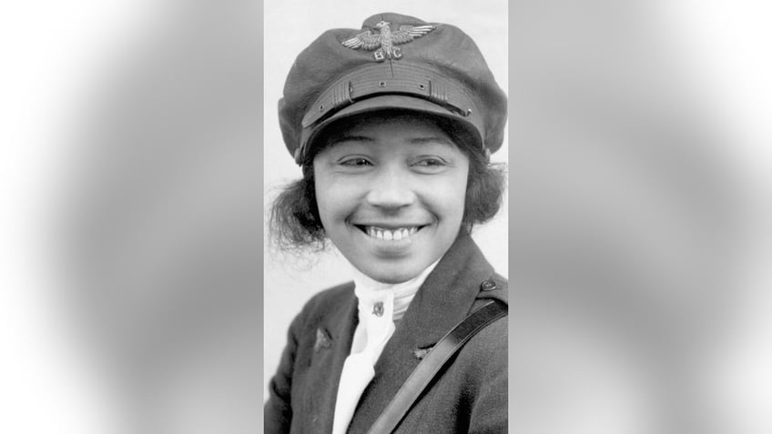 A portrait of Bessie Coleman