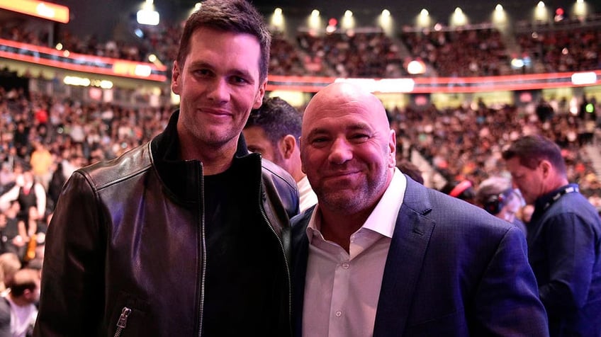 Tom Brady and Dana White