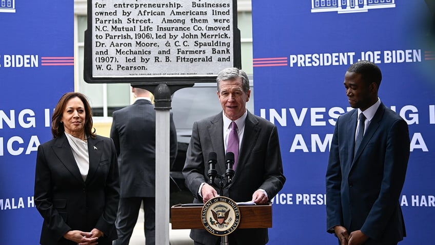 Kamala Harris, Roy Cooper