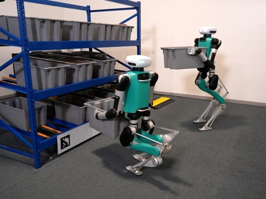 who needs humans amazon introduces humanoid robots to warehouse operations