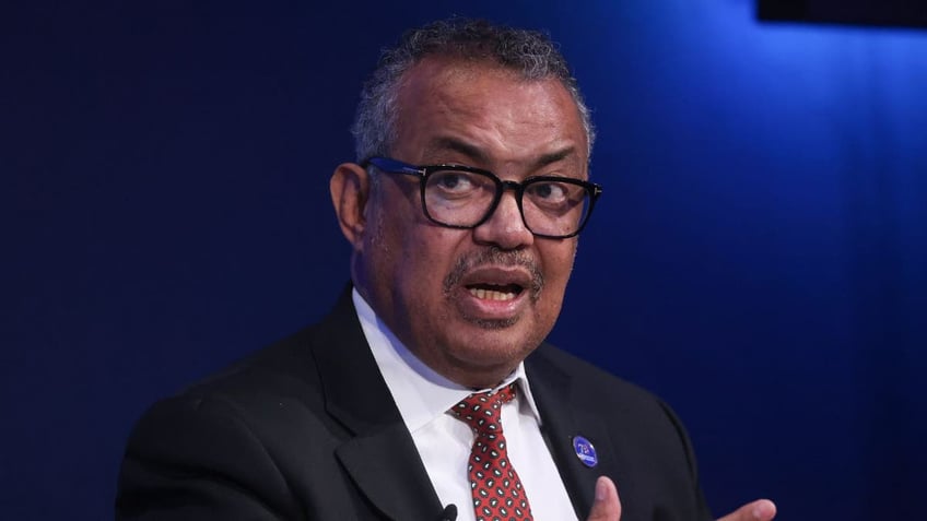 Tedros Adhanom Ghebreyesus, director-general of World Health Organization speaking