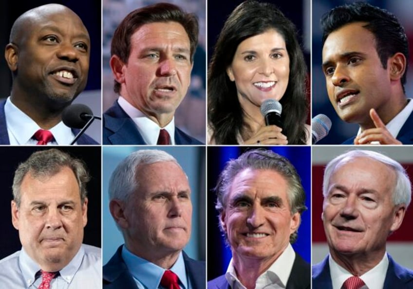 who takes advantage of donald trumps absence and other things to watch in the republican debate