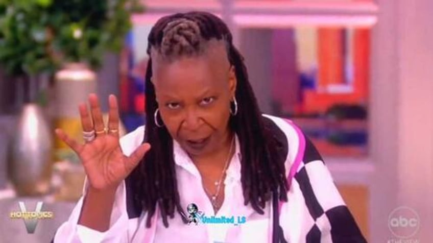 whoopi goldberg enraged by donald trump saying there is an anti white feeling in america