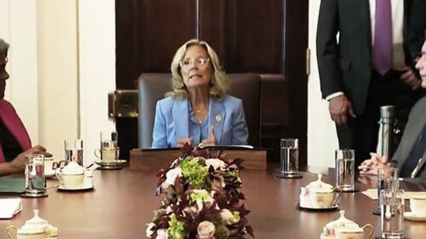 whos running the country why is jill biden chairing a cabinet meeting