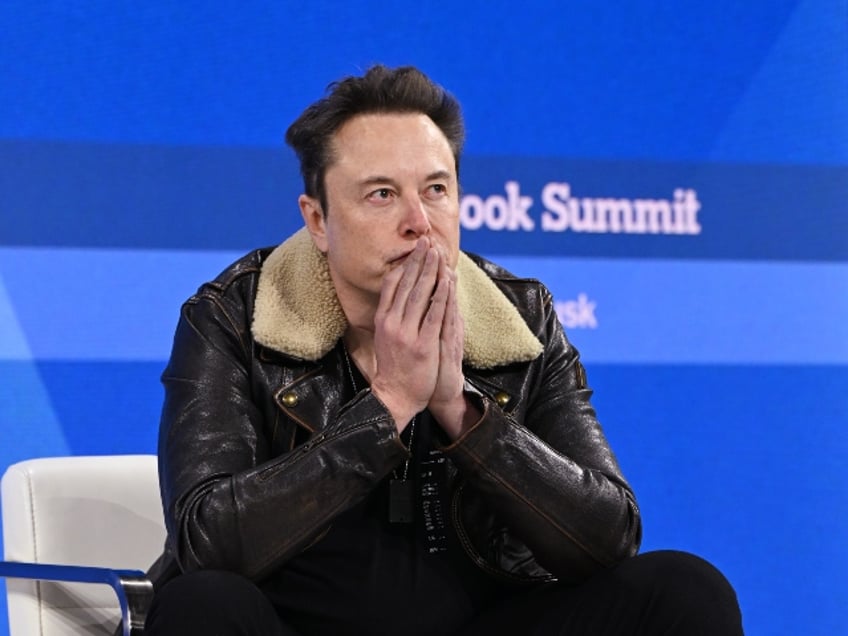 Elon Musk looking pensive