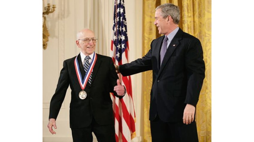 Ralph Baer at White House