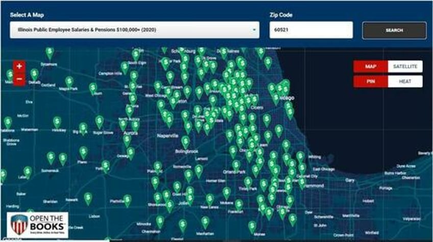 why illinois is in trouble 132188 public employees with 100000 paychecks cost taxpayers 17 billion