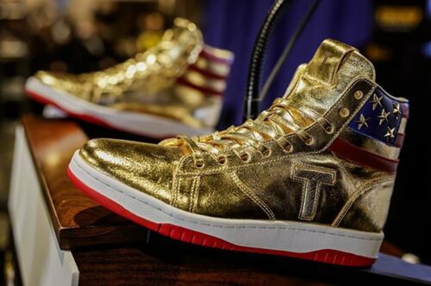 why trumps 400 sneakers are selling for thousands