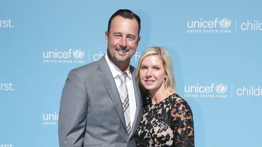 Tim and Stacy Wakefield at charity event