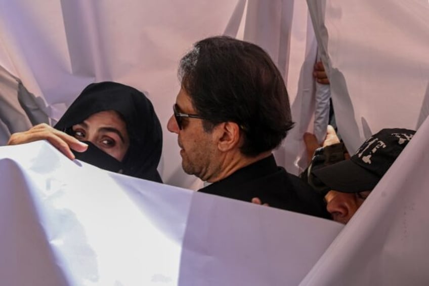 Bushra Bibi and Imran Khan were both convicted of corruption and breaking Islamic marriage