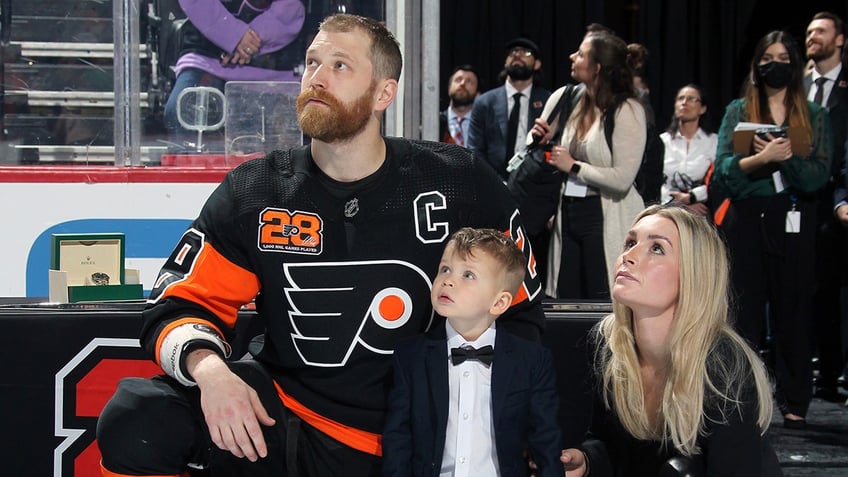 Claude Giroux family