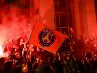 Wild celebrations in Paris after PSG’s Champions League win
