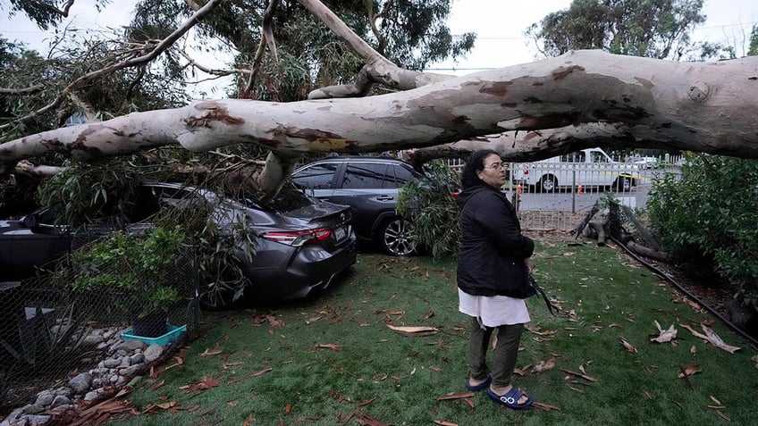 Hilary damage in California