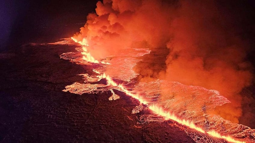 Iceland volcano