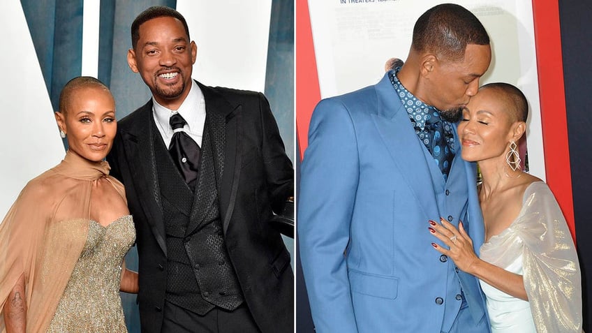 will smith kisses jada pinkett smiths forehead in cozy holiday snap best thanksgiving ever