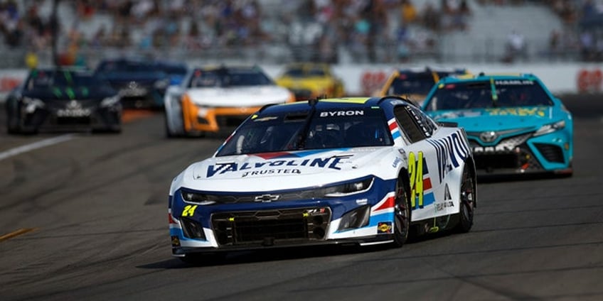 william byron picks up season leading 5th nascar win as playoffs loom