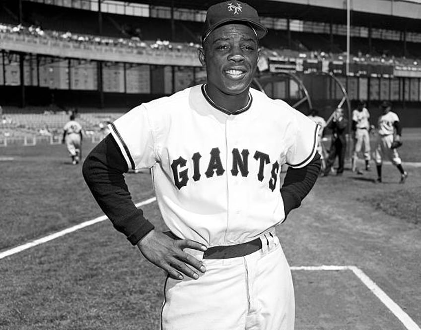 New York Giants Willie Mays No. 24