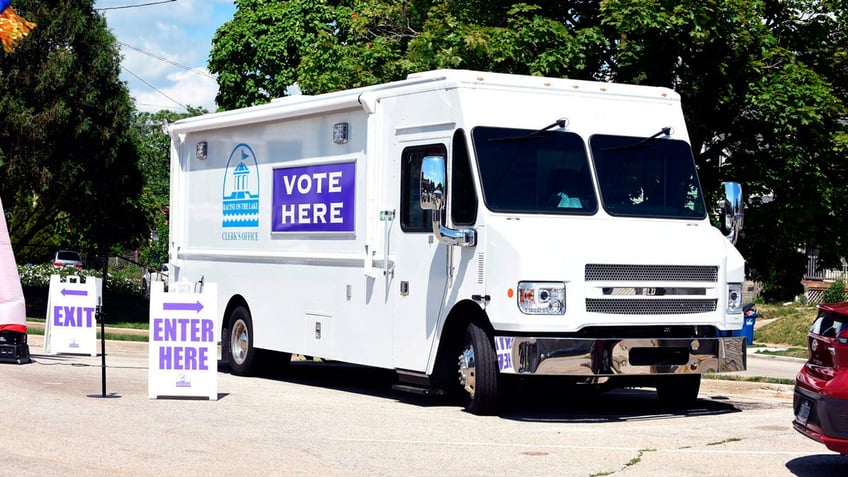 Wisconsin absentee voting van