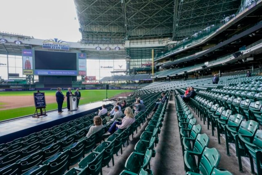 wisconsin hearing considers 614m plan to fund milwaukee brewers stadium repairs