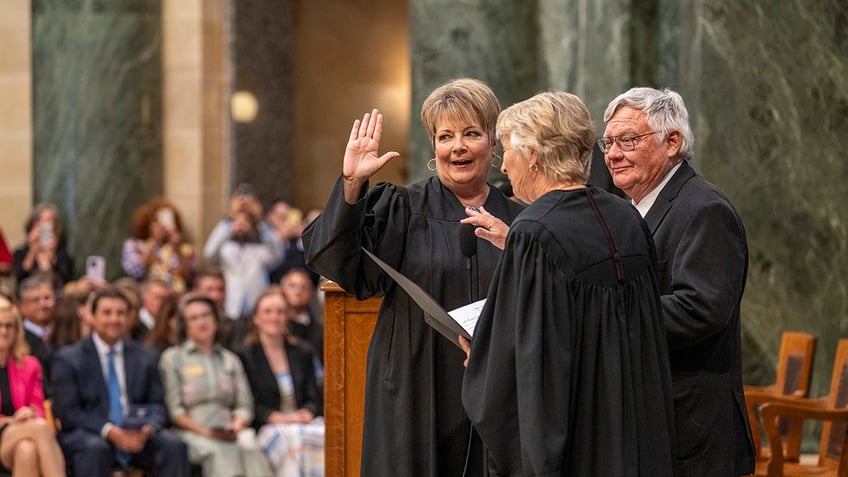 Janet Protasiewicz sworn into