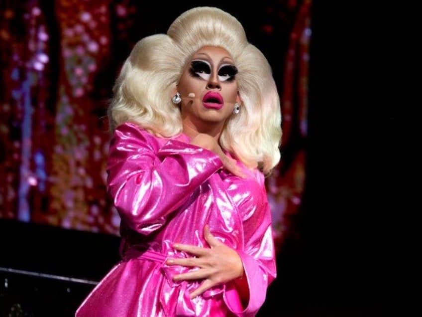 Trixie Mattel performs onstage during 'Trixie & Katya Live' at Radio City Music Hall on Se