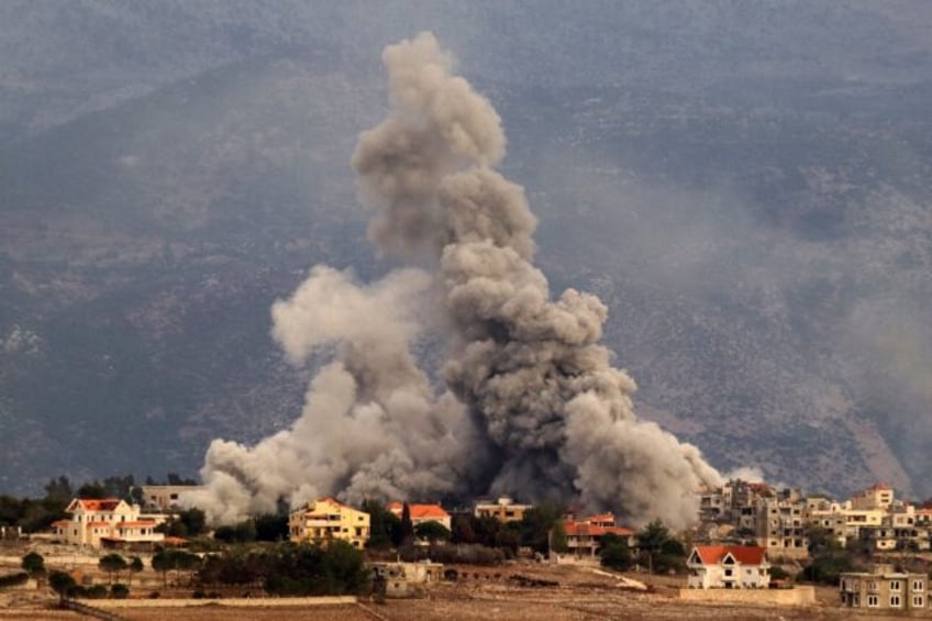 Israel began heavily bombarding south Lebanon in September, escalating its months-long bat