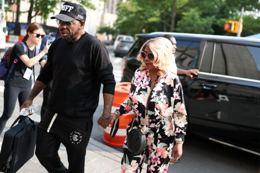 Janice Combs, mother of Sean "Diddy" Combs, arrives at court in Manhattan for Combs' sex t