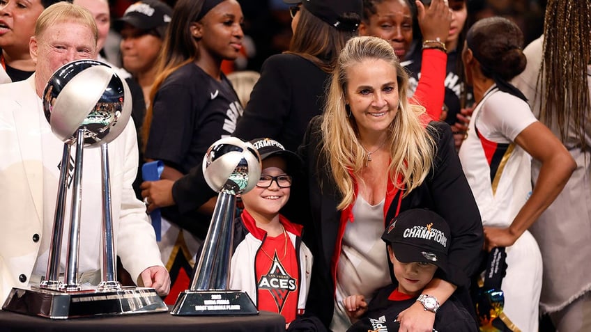 Becky Hammon celebrates