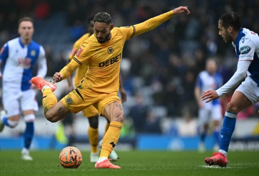 Wolves forward Matheus Cunha scored in the FA Cup win at Blackburn