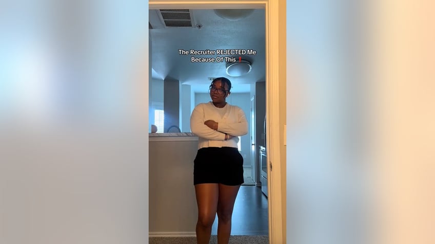 woman goes viral for wearing shorts to a job interview