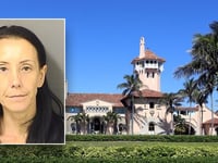 Woman with 'urgent message' for President Trump arrested near Mar-a-Lago security checkpoint